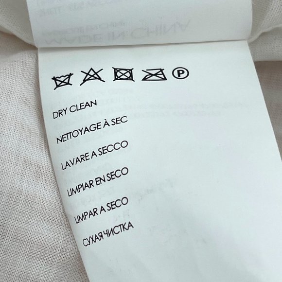 Club Monaco Asmund Striped Ruffle Top NWT Sz L - Picture 13 of 14